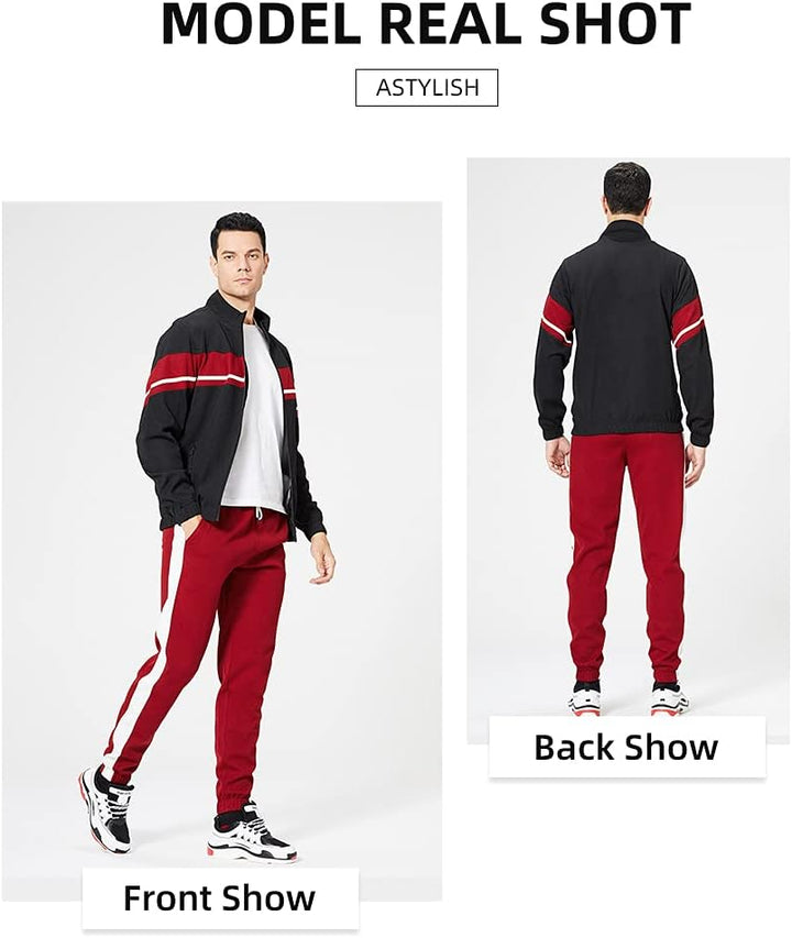 Casual Men's Tracksuit - Ryan-Black-S-State of Style