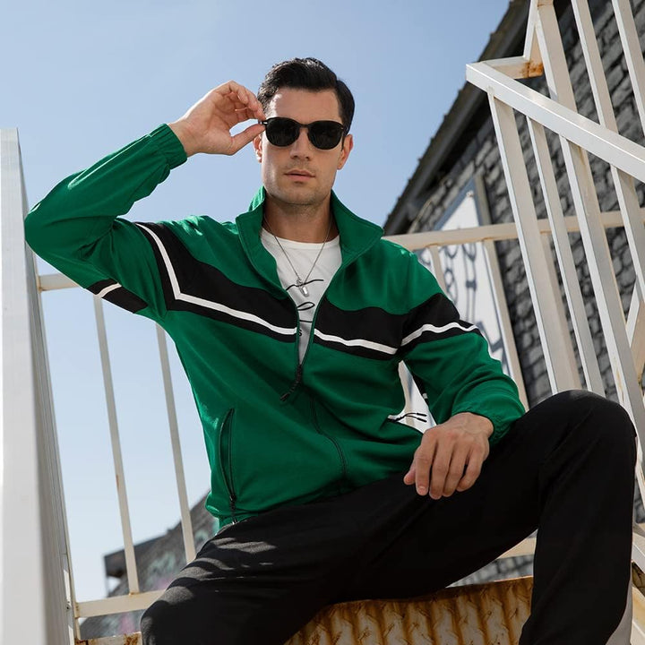 Casual Men's Tracksuit - Ryan-Black-S-State of Style