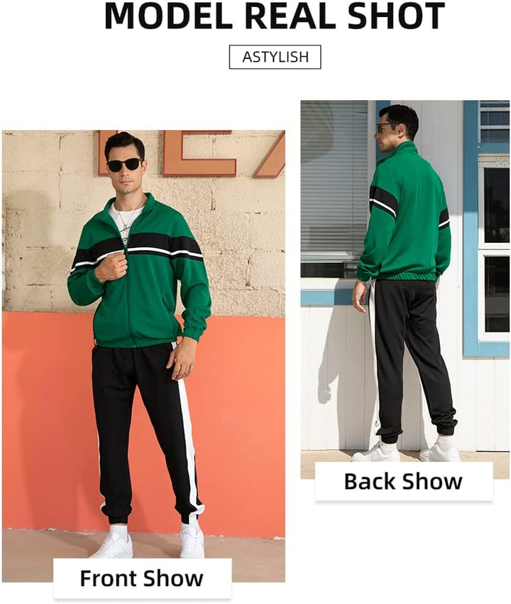 Casual Men's Tracksuit - Ryan-Black-S-State of Style