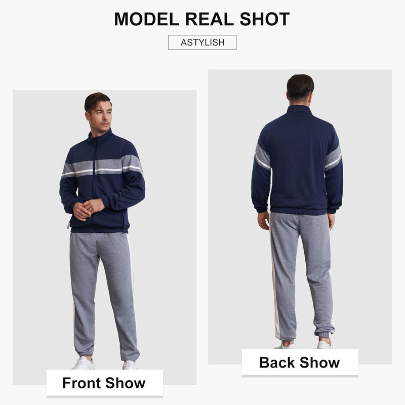 Casual Men's Tracksuit - Ryan-Black-S-State of Style