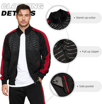 Casual Men's Tracksuit - Ryan-Black-S-State of Style