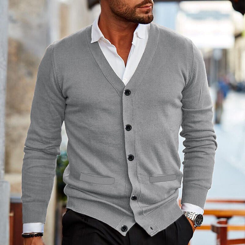Casual Men's Vest - Ethan-Dark Red-S-State of Style