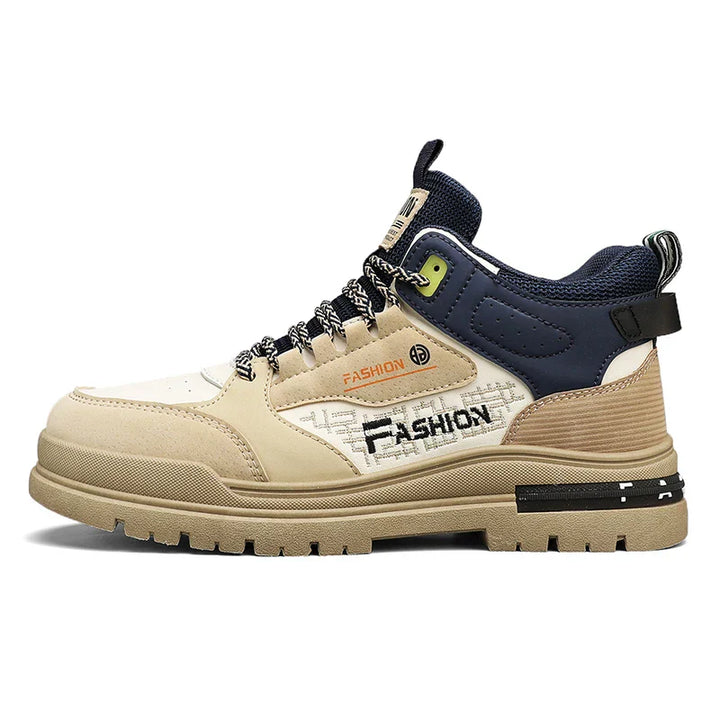 Casual Men's Walking Shoes – Nico-Brown Blue-6-State of Style