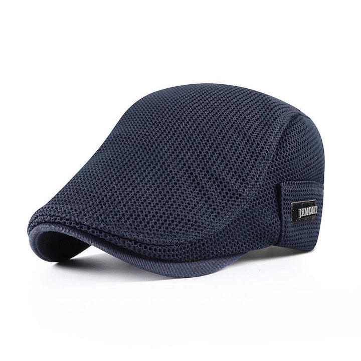 Casual Mesh Beret for Men - AirFlow-Dark blue-State of Style