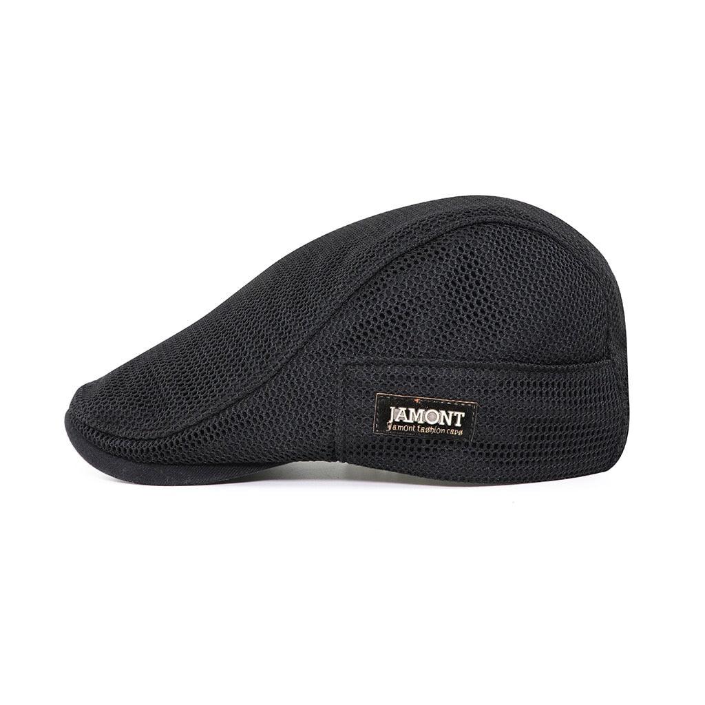 Casual Mesh Beret for Men - AirFlow-White-State of Style