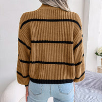 Casual Ribbed Roll Neck - Elara-Olive Green-S-State of Style
