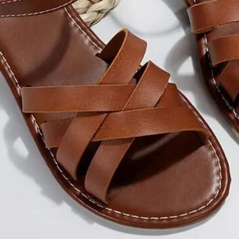 Casual Sandals for Women - Lina-White-2-State of Style