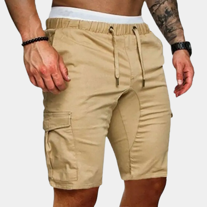Casual Shorts for Men - Lars-Khaki-36-State of Style