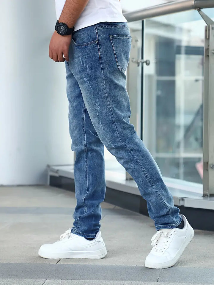 Casual Stylish Men's Jeans - Liam-Blue-XS-State of Style