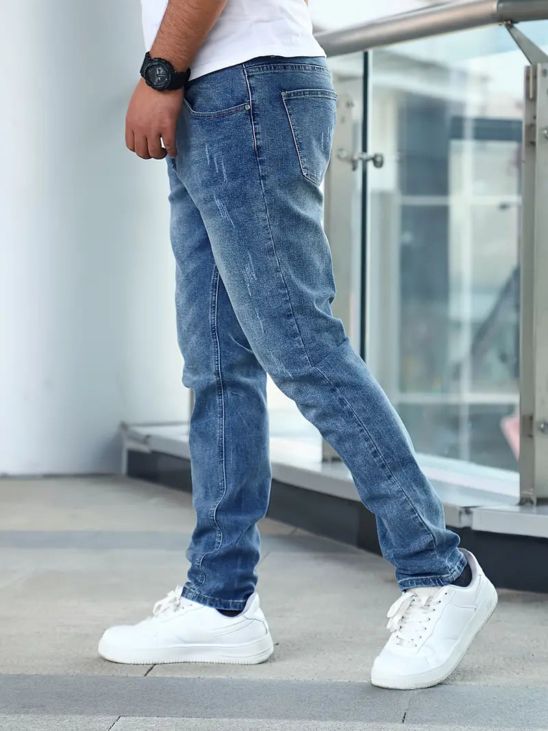 Casual Stylish Men's Jeans - Liam-Blue-XS-State of Style