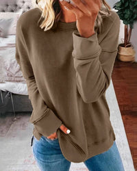 Casual Sweatshirt - Harper-Khaki-XS-State of Style