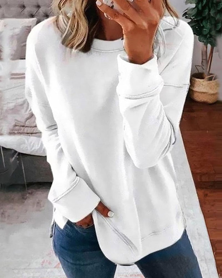 Casual Sweatshirt - Harper-White-XS-State of Style