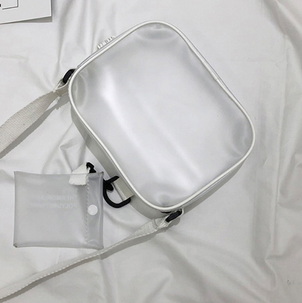 Casual Transparent Bag | Trendy & Versatile Clear Handbag-State of Style