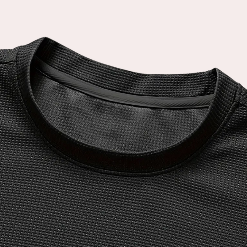 Casual Two-Piece Summer Set for Men - Jules-Black-S-State of Style