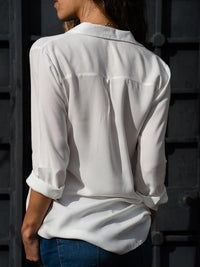 Casual Women's Blouse with Timeless Style - Mira-Light blue-S-State of Style