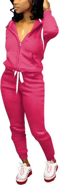 Casual Women's Tracksuit - Mia-Olive green-S-State of Style