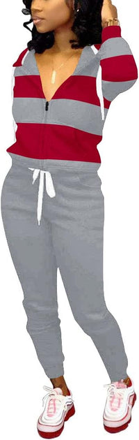 Casual Women's Tracksuit - Mia-Olive green-S-State of Style