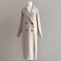 Casual Wool Jacket - Isabella-Beige-S-State of Style