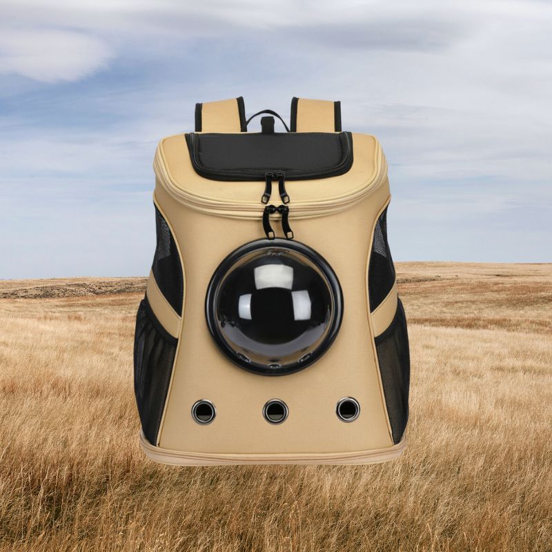 Cat Carrier - CatTrekker-Beige-State of Style