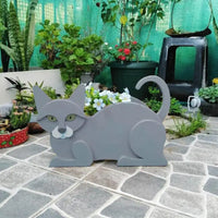 Cat-Shaped DIY Planter - KittyKraft-Lion's Eye-State of Style