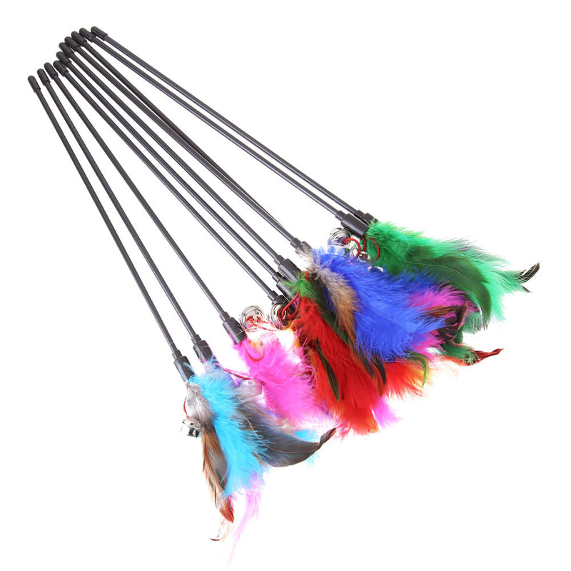 Cat Toys with Feathers (5 Pieces) - FeatherChase-Set type 1-State of Style