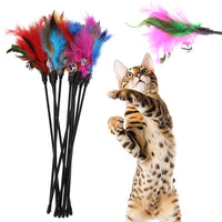 Cat Toys with Feathers (5 Pieces) - FeatherChase-Set type 1-State of Style