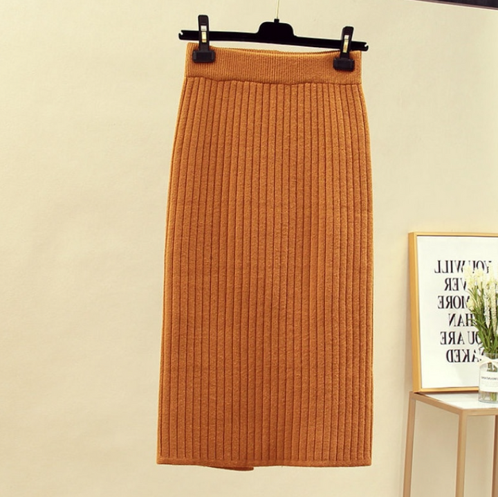 Catheline Skirt I Women's Skirt-Caramel-S-State of Style