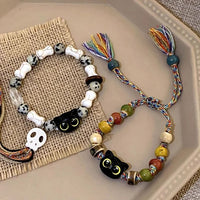 Cats and Skull Bracelet - Selina-Kittens-State of Style