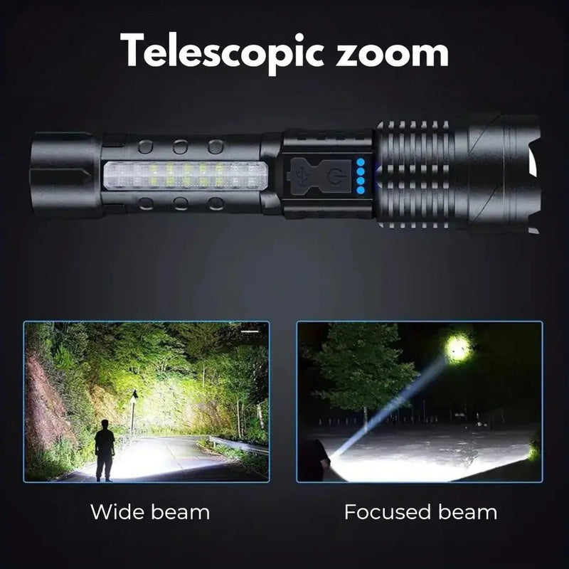 PowerBeam Military Torch with 5000 Lumens-State of Style