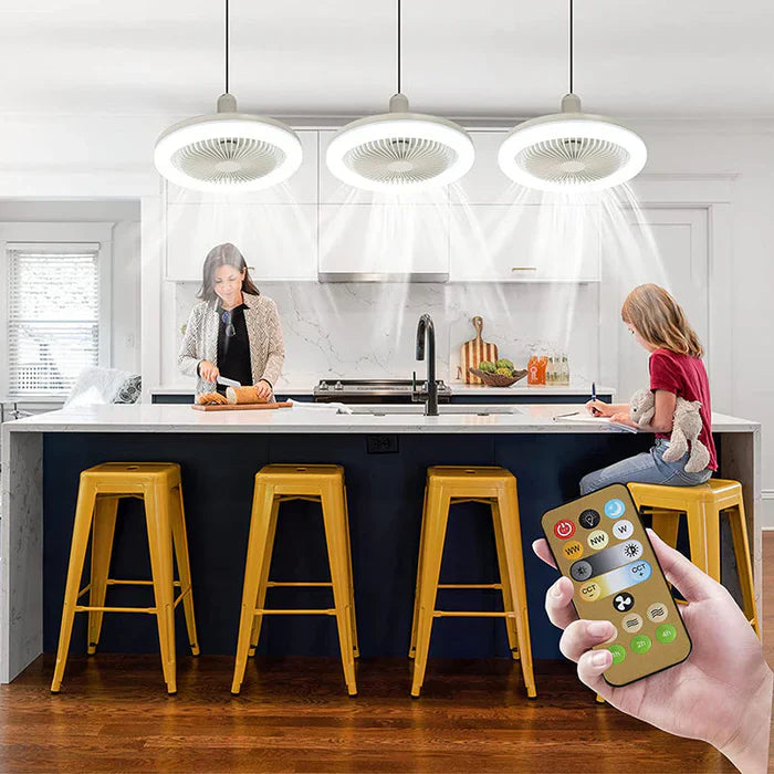Ceiling Fan with Light - CoolLight-State of Style