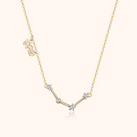 Celestia Zodiac Astrology Necklace – Celestia-Gold-Aquarius-State of Style