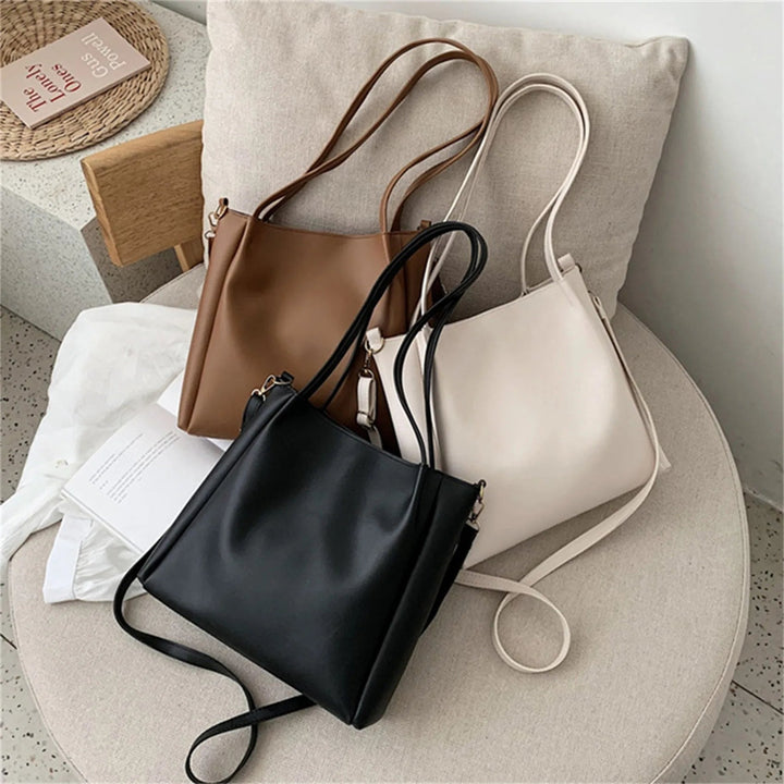 Celine Traditional Bag – Stylish PU Leather Shoulder & Crossbody Bag-Brown-State of Style