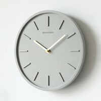 Cement Wall Clock with Metal Pendulum - Tundra-Style A-State of Style