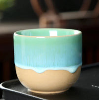 Ceramic Tea Cup - ColorSplash-Dark Blue-State of Style