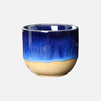 Ceramic Tea Cup - ColorSplash-Dark Blue-State of Style