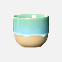 Ceramic Tea Cup - ColorSplash-Green-Blue-State of Style