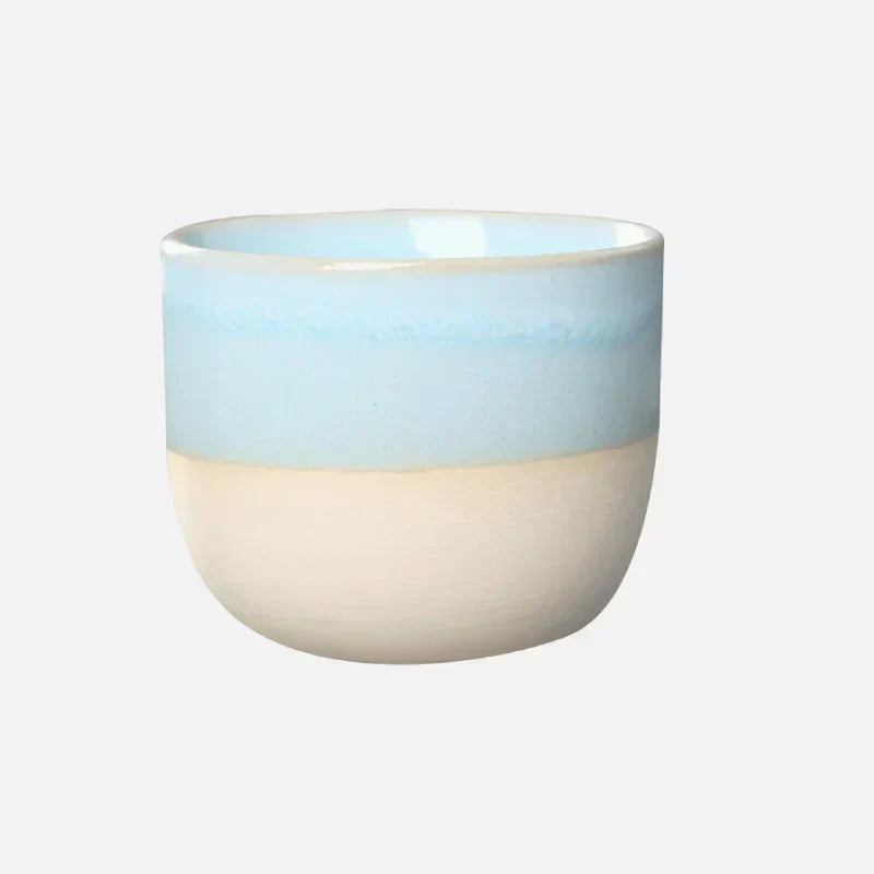 Ceramic Tea Cup - ColorSplash-Light Blue-State of Style