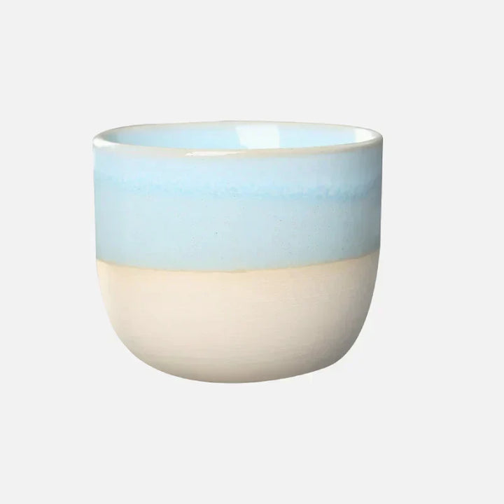 Ceramic Tea Cup - ColorSplash-Light Blue-State of Style