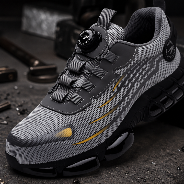 Lightweight Safety Work Shoes with Quick-Lace – Fortiro