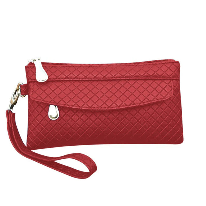 Charme PU Leather Wallet – Stylish & Functional for Modern Women-Red-State of Style