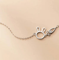 CHARMING RABBIT PENDANT BRACELET-State of Style