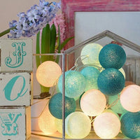Cheerful Cotton Light-Up Ball Sling - LumiBall-Candy-150 cm - 10 lamps-USB-State of Style