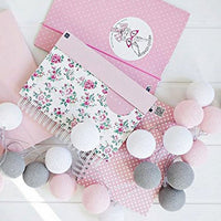 Cheerful Cotton Light-Up Ball Sling - LumiBall-Pink & Grey-150 cm - 10 lamps-USB-State of Style