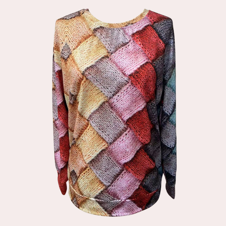 Cheerful Sweater for Women - Nova-Blue-XS-State of Style