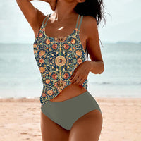 Cheerful Tankini – Livia-Green-S-State of Style