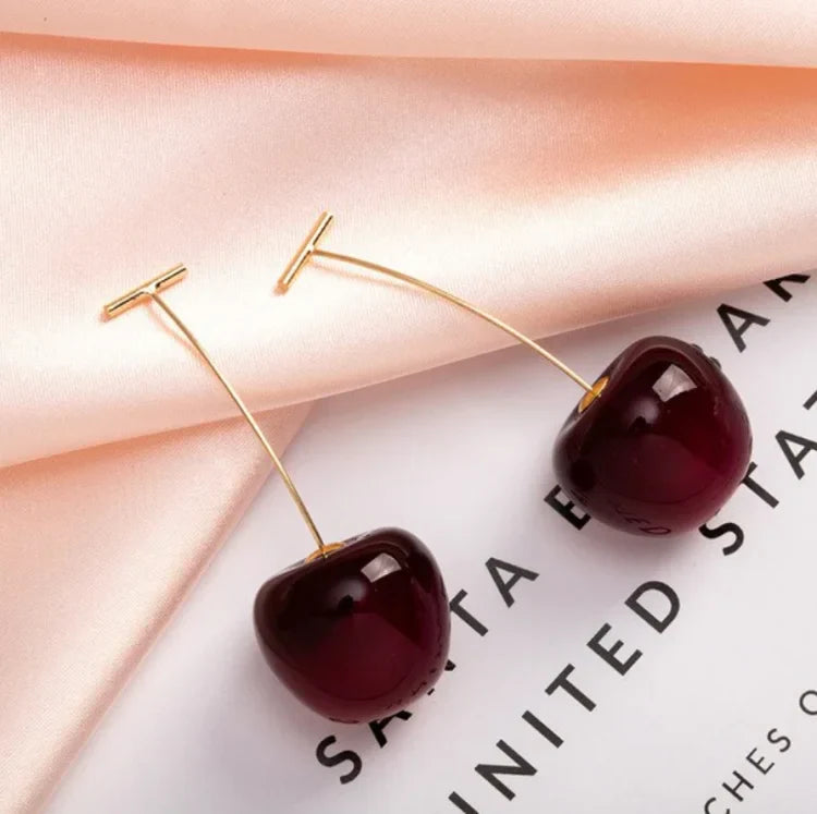 Cherry Earrings – Fleur-State of Style