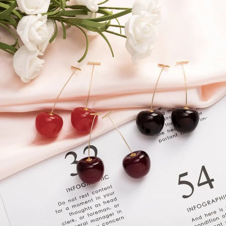 Cherry Earrings – Fleur-State of Style