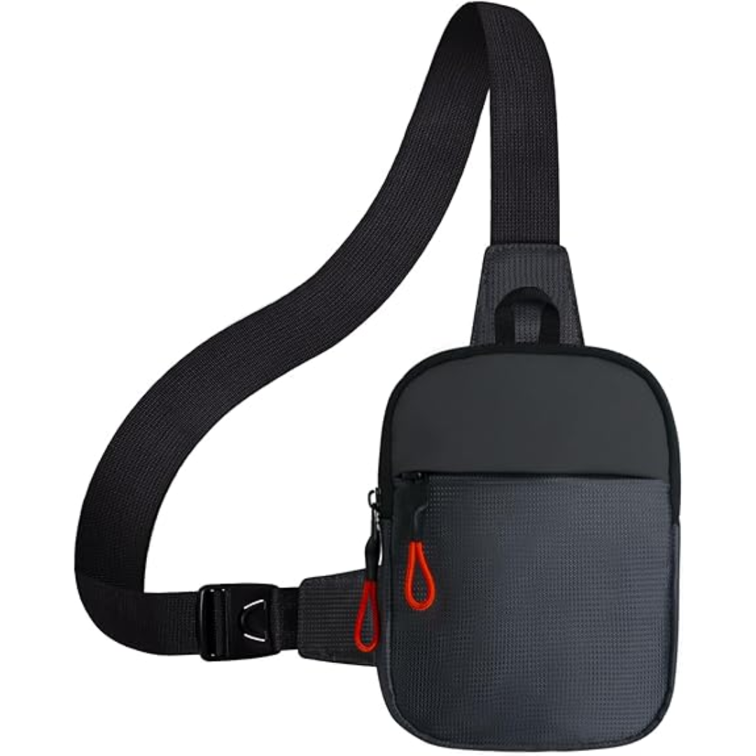 Chest Mini Sling Bag - CrossLite-Grey-S-State of Style