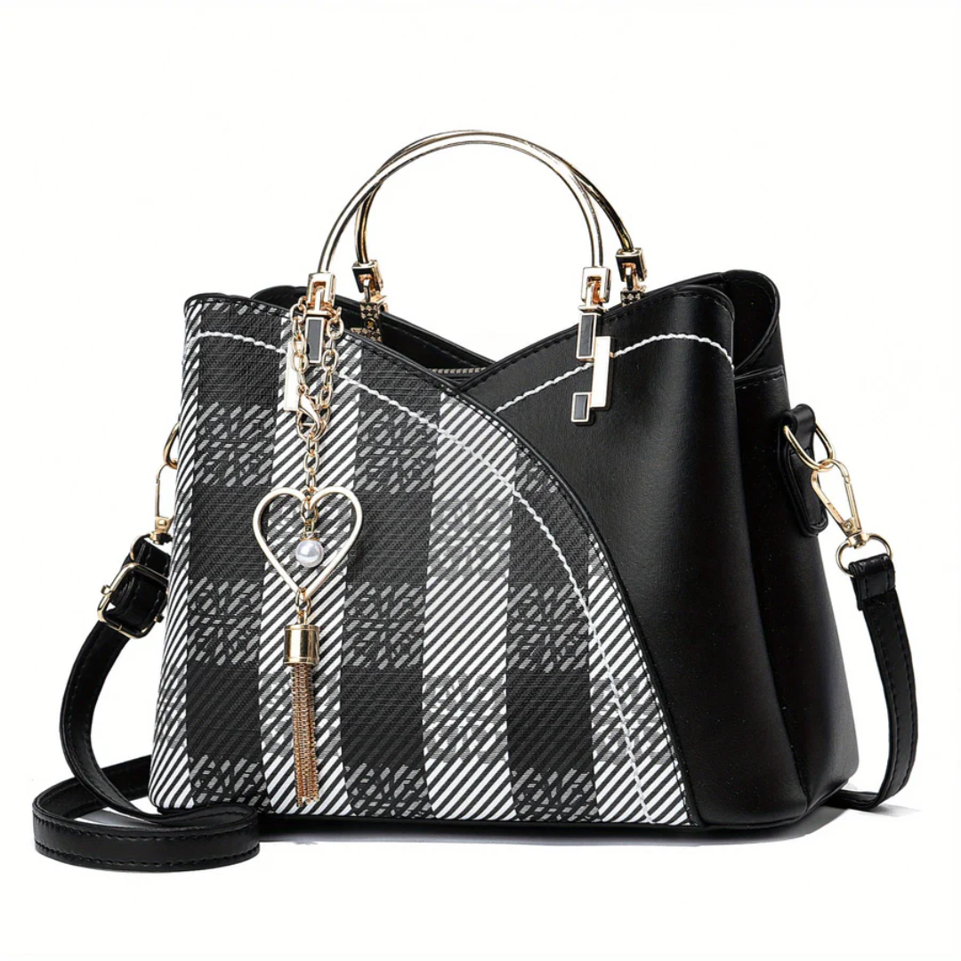 Chic Ladies Handbag - LuxeGrace-Black-2-State of Style