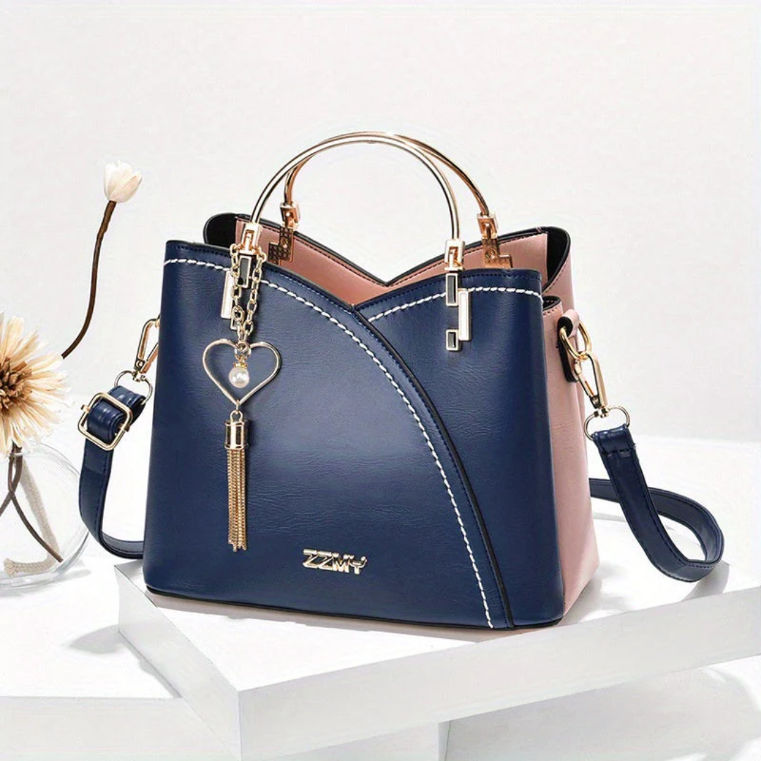 Chic Ladies Handbag - LuxeGrace-Deep Blue-State of Style